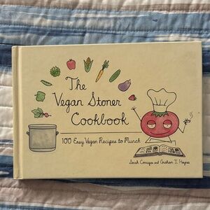 The Vegan Stoner Cookbook - Cream Cover